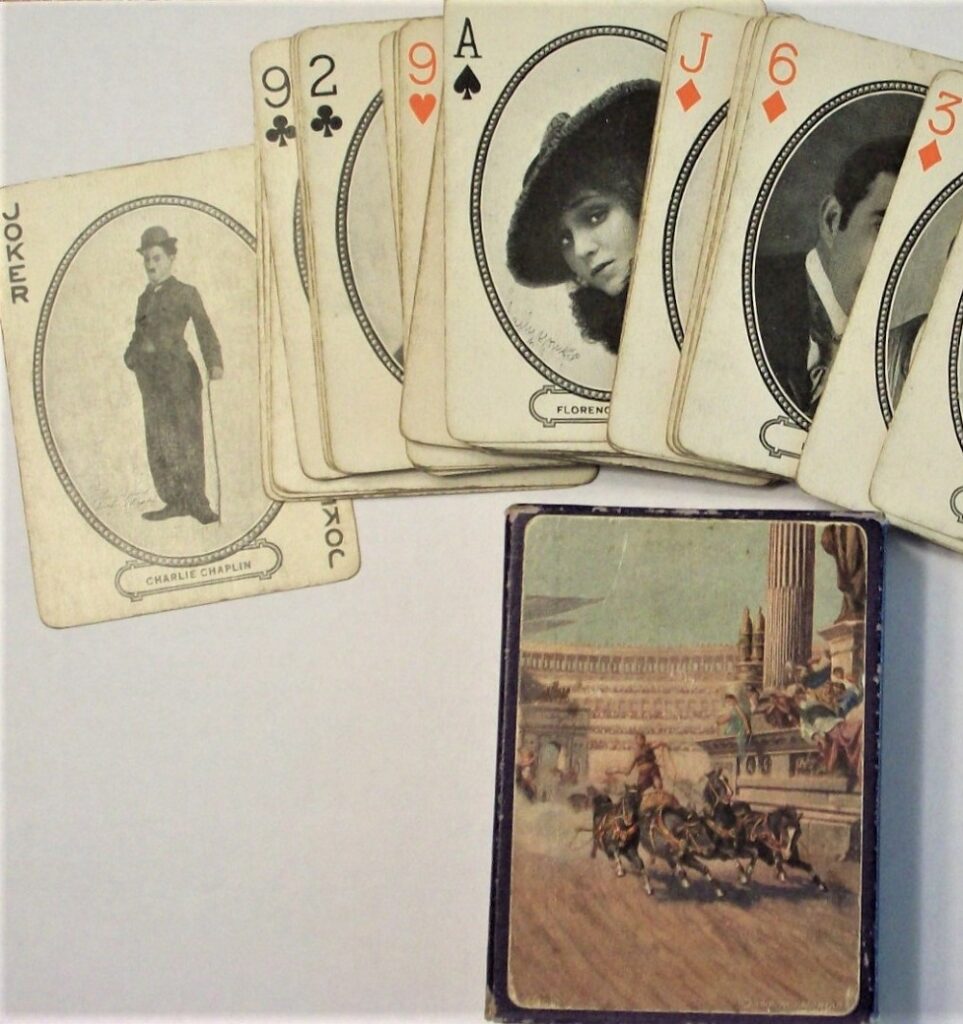 映画 お土産トランプ　アメリカ製1916年